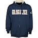 Georgia Tech Yellow Jackets Navy Blue Classic Twill Full Zip Hoody Sweatshirt