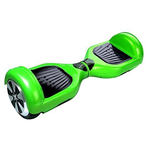 Hover Boost, Airboard Scooter, Hoverboard Two wheels Smart Self Balancing Scooters,Drifting Board with LED Light, Free + Carring Bag + Bluetooth Hands Free Headsset PZ43 (Green)
