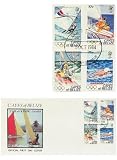 Cayes of Belize XXIIIrd Olympic Games Stamp Series