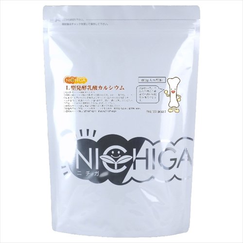 NICHIGA ? L型発酵乳酸カルシウム600g 天然