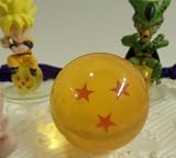 Unique Dragon Ball Z 17 Piece Birthday Cake Topper Featuring 10 Different Characters From The Dragon Ball Z World Sitting On Dragon Ball Z Crystal Balls, 1 Random Large Dragon Ball Z Crystal Ball, And 6 Dragon Ball Z Buttons
