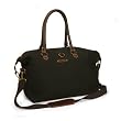 Olive n Figs 100% Pure Cotton Canvas Black Duffle