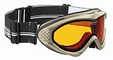 UVEX Onyx Women's Ski Goggle,Honey Frame with Double Gold Lite Lens