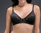 Condessa "Cassandra" Nursing Bra - Alluring Black