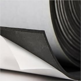 Neoprene With Adhesive 1/16" Thick X 54" Wide X 1' Long
