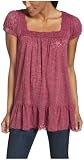 Miss Chievous Junior's Short Sleeve Burnout Tunic with Lace Trim