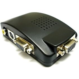 ClimaxDigital (AV to VGA) (Video, S-Video to VGA) (CVBS, S-Video to VGA) (TV to PC) Converter (PAL/NTSC Compatible)