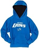 NFL Boys' Detroit Lions Sportsman Fleece Hoodie - R16C4P17 (Lion Blue, 5/6)