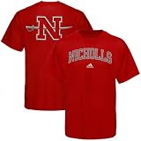 NCAA adidas Nicholls State Colonels Red Relentless T-shirt