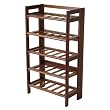 Regalia Walnut 25-Bottle Wine Rack