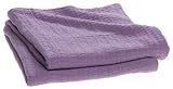 Primrose Cotton Bed Blanket Lavender Queen