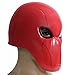 XCOSER Adult Red Hood Helmet Mask Costume Props for Halloween Cosplay