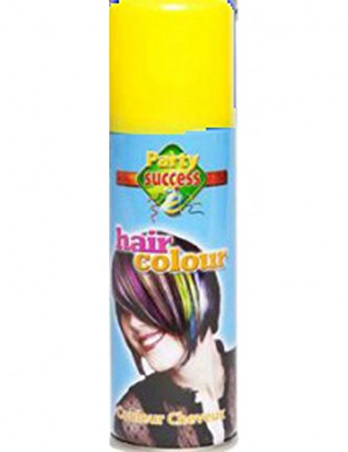 Pams Coloured Hair Spray - Yellow