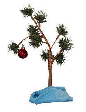 Charlie Brown's Tree with Blanket - Multicolor