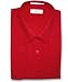 Men's Red Dress Shirt w/ Convertible Cuffs