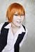 Fruit Basket Kyo Sohma short copper orange cosplay wig+ yellow wig cap