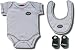 Search : Officially licensed New York Jets logo embroidered 3-piece ensemble for infants