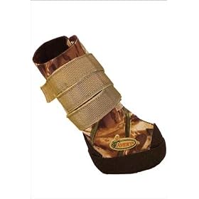 Avery Neoprene Dog Boots- Shadow Grass Color