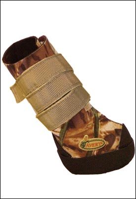 Avery Neoprene Dog Boots- Blaze Orange Color
