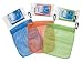 Sporting Goods : Seashell and Rock Mesh Collection Bag With Belt Clip