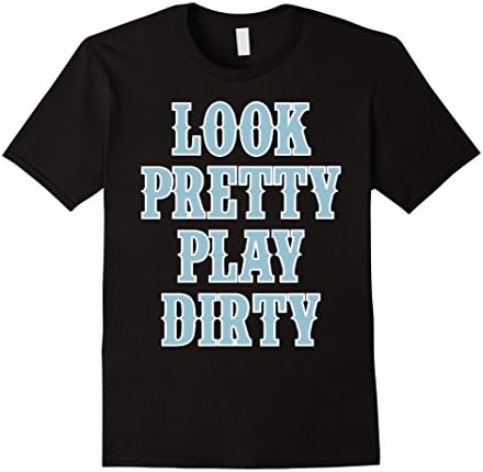 Men's Look pretty play dirty shirt XL Black