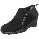 IMAGE OF Aerosoles Women's Motorman Wedge, Black Suede,6 M US