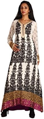 ZEDDS Women's Kaftan Dress 54 Off White