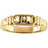 14K Yellow Gold "Jesus, Mary and Joseph" Man's Ring