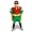 Teen Titans Deluxe Muscle Chest Robin Toddler Costume Child (Toddler)