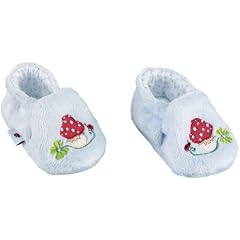 Die Spiegelburg 93652 Babyschuhe Babyglück, hellblau (one size)