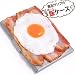 [名刺入れ]食品サンプル飯(めいし)ケース(ベーコンエッグ)