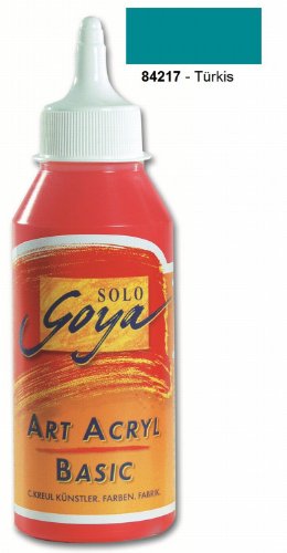 Solo Goya 84217 - Art Acryl Basic Flasche 250 ml, T&uuml;rkis Preisvergleich
