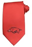 University of Arkansas Razorbacks Solid Logo Tie