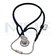 MDF 2-in-1 Deluxe Sprague Rappaport Stethoscope - Black Out