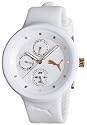 Puma Slick Multifunction White Ladies Watch PU910412001