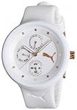 PUMA Women's PU910412001 Slick Multifunction White Watch