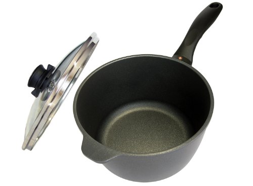 Swiss Diamond Nonstick Covered Saucepan: 2.2 Quart