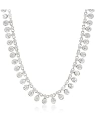 Nina Theda Round Crystal Fringe Riviera Necklace, 14.25"