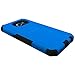 TRIDENT Cell Phone Case for Samsung Galaxy S 6 Aegis - Retail Packaging - Blue/Blue