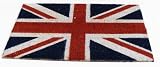Union Jack Flag Coir Doormat 40 x 70cm - Traditional