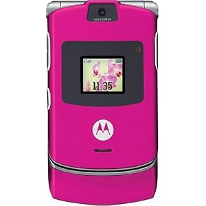 Motorola V3 Razr Limited Edition “Bubble Pink” Cellular Phone (Unlocked) Motorola V3 Razr Limited Edition “Bubble Pink” Cellular Phone (Unlocked)