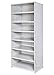 MedSafe Antimicrobial Hi-Tech Open Shelving Starter Unit (48 W x 24 D x 87 H (241 lbs.))