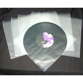 <b>100 Plastic Innersleeves for 10" Vinyl Records #10IH03 - Prevent Paper Scratches & Protect Against Dust! 3 MIL THICK! (Albums / Inner Sleeves)</b>
