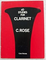 Forty Studies (40 Etudes) for the Clarinet: Book 1