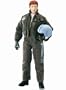 Elite Force: F-15A Female Pilot "Burner" 12" Military Action Figure