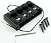 BASS BRIDGE W/BUILT IN PIEZO PICKUP ACOUSTIC SOUND Black 4 string