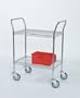 Medline Heavy-Duty Utility Carts - 2-Shelf Units - 24"W x 30"L x 38"H - Model MDRTU24302C