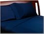 Wamsutta 300-Thread-Count Egyptian Sateen Full Flat Sheet, Midnight