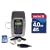 Zoom H2 Handy 2 Track Recorder + SanDisk 4GB SD KIT + Unique Squared Vinyl Stickers