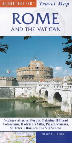 City Travel Guides Discounted  Books : Rome and the Vatican (Globetrotter Travel Map)